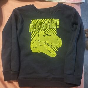 Garanimals Boys toddler Dino Sweatshirt long sleeves size 4T